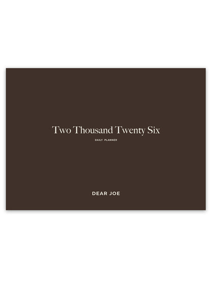 2026 Daily Digital Planner