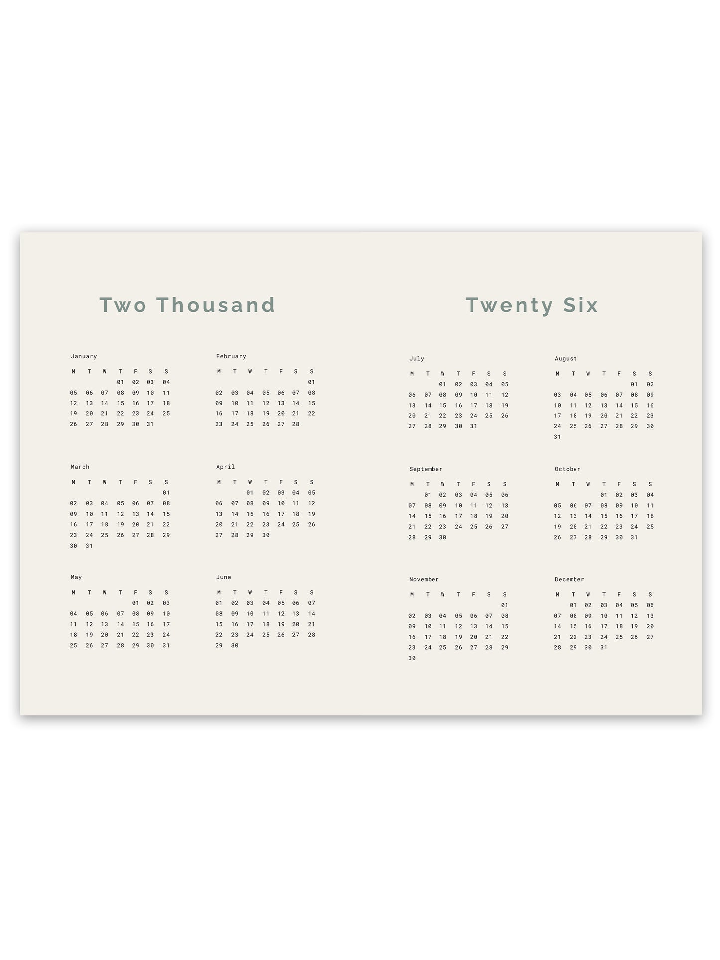 2026 Daily Digital Planner