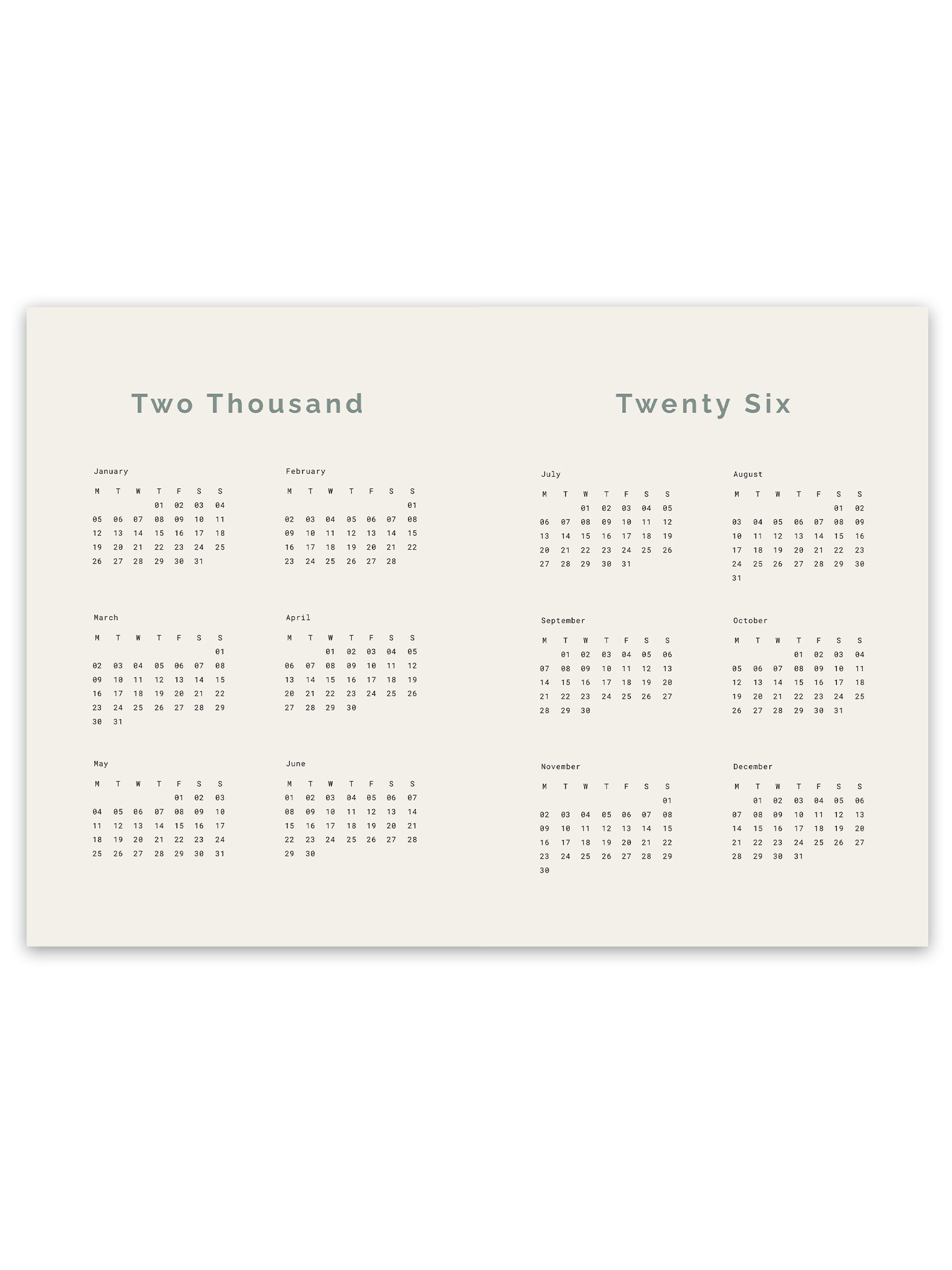 2026 Daily Digital Planner