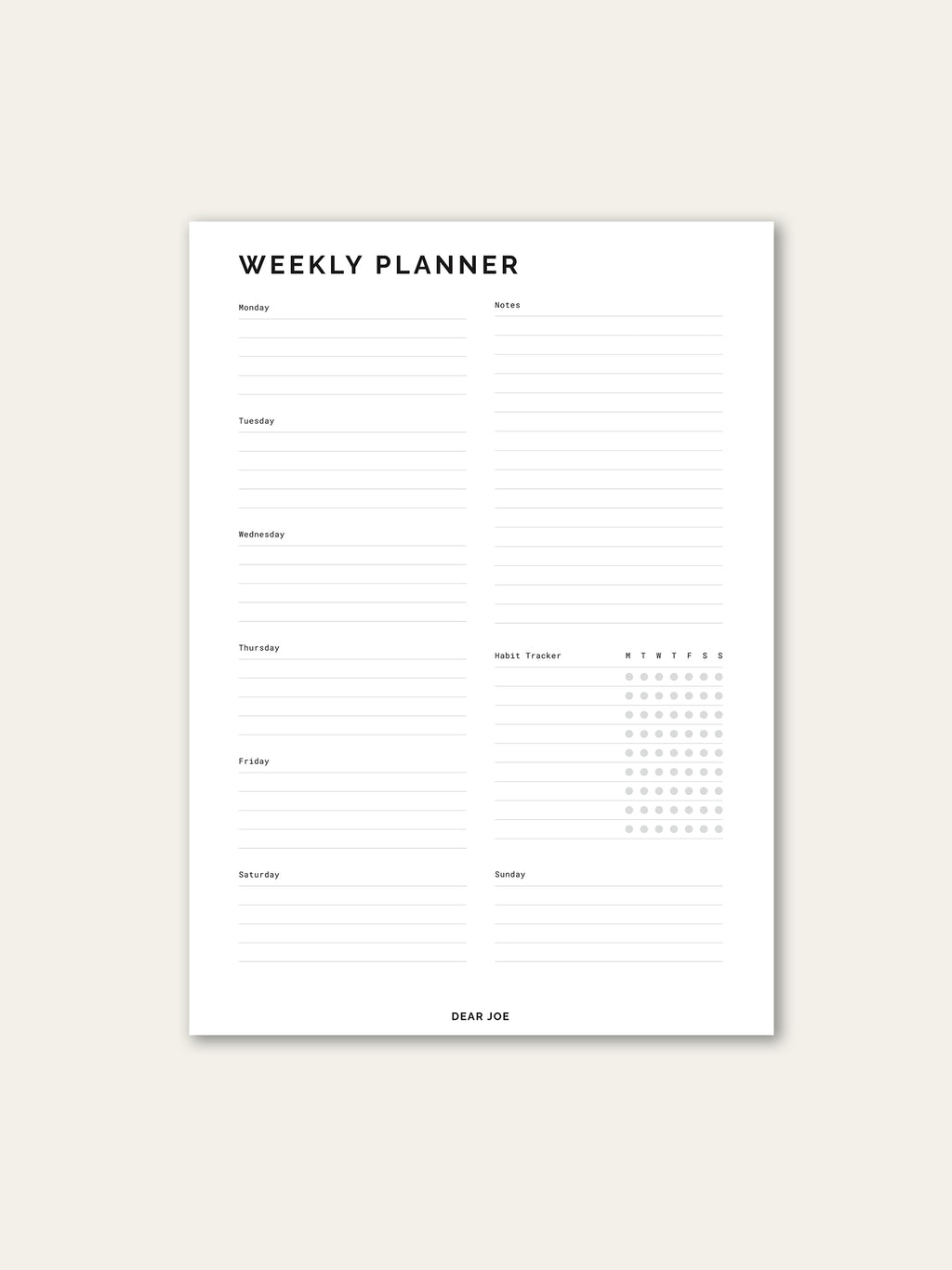 2026 Printable Calendar