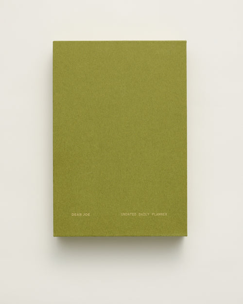 Undated Daily Planner