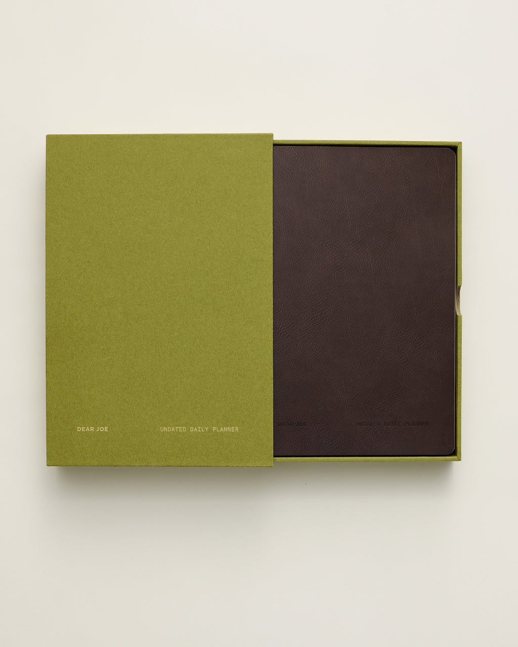Undated Daily Planner