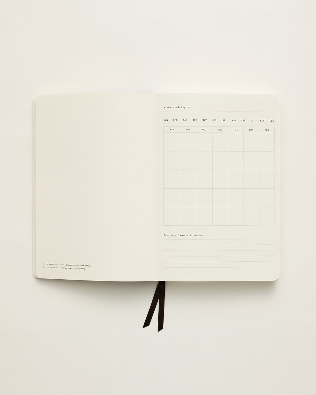 Undated Daily Planner