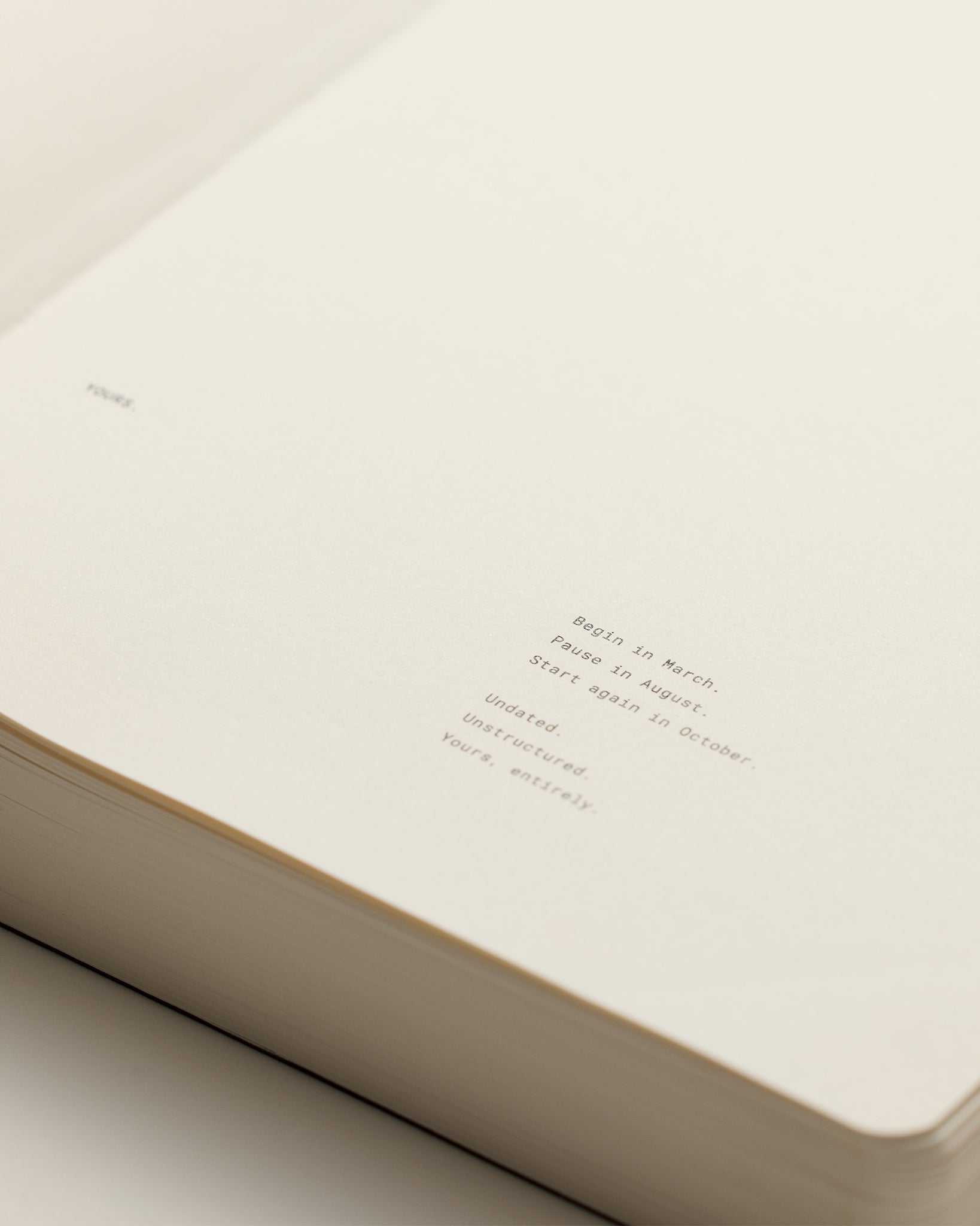 Undated Daily Planner