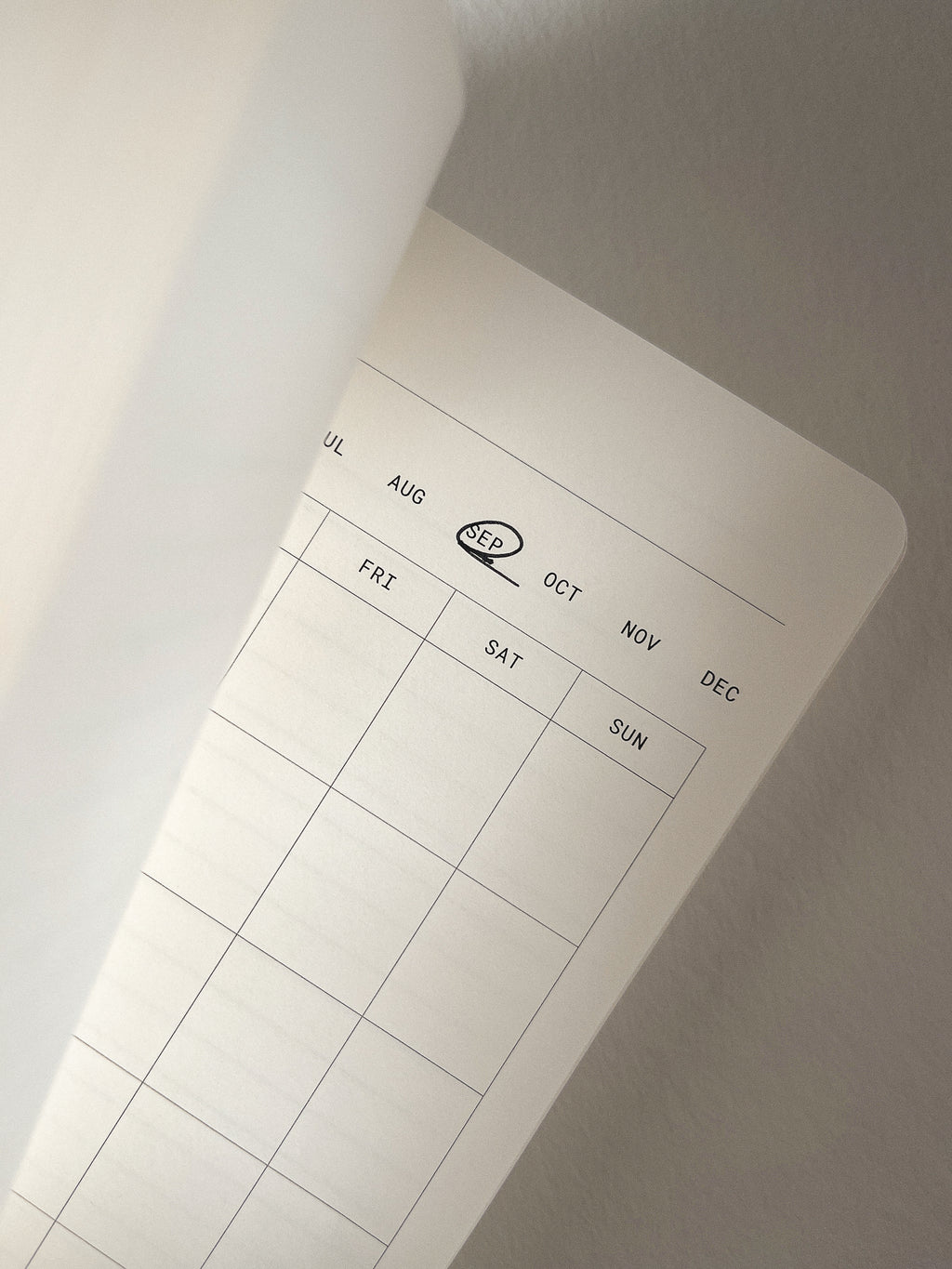 Undated Daily Planner