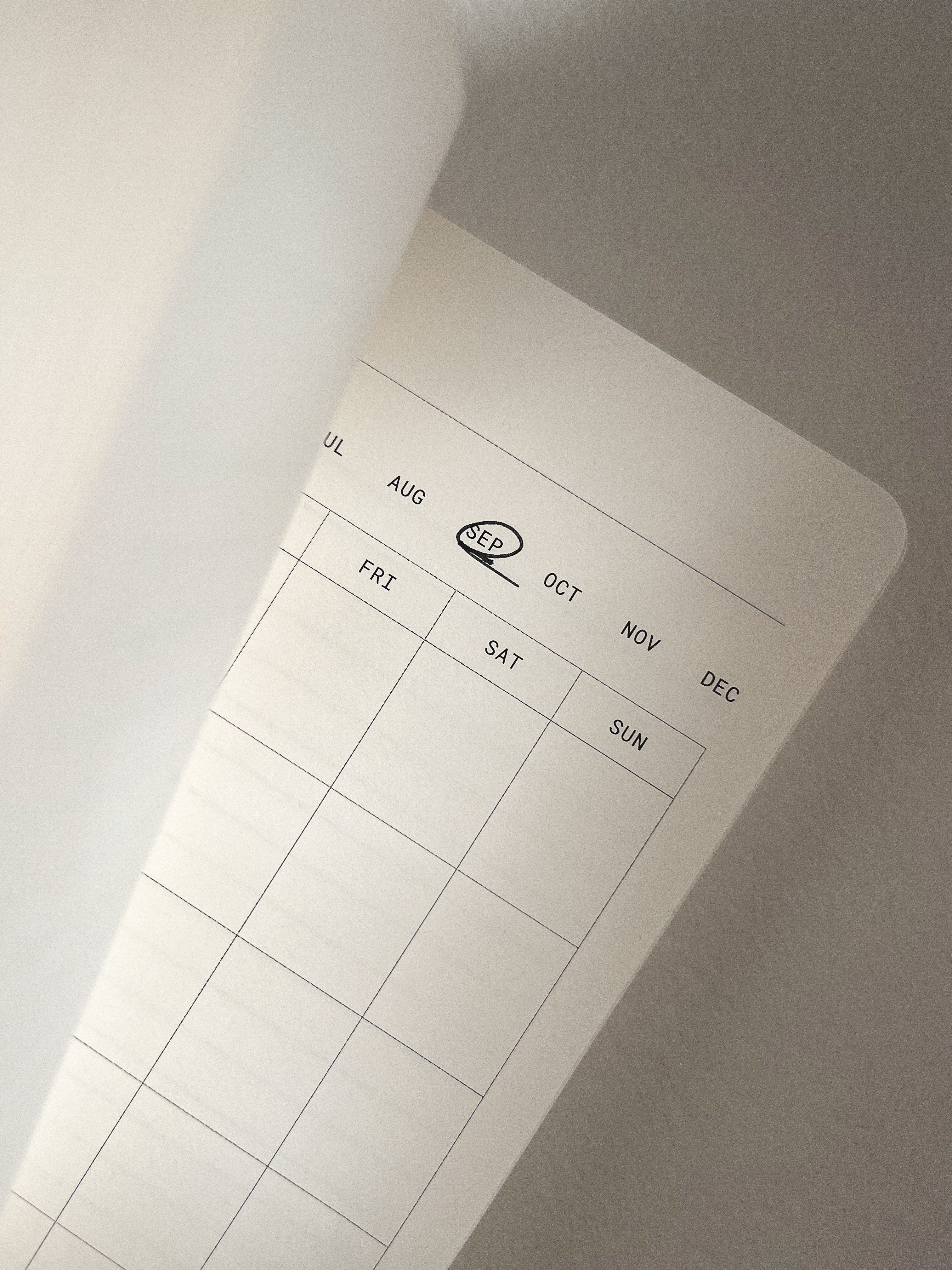 Undated Daily Planner