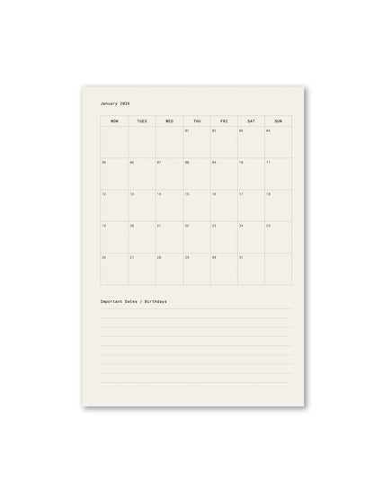 2026 Daily Digital Planner